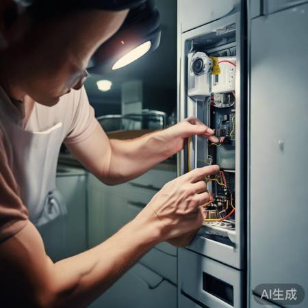 检查电源，排查问题