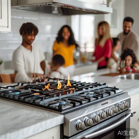 新燃气灶，安全便捷