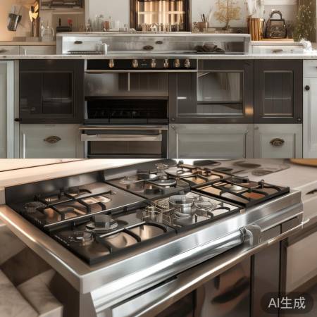 厨房空间定集成灶类型