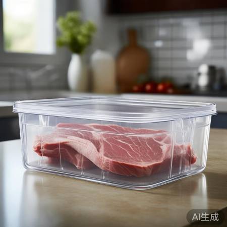 保鲜盒密封防潮，垫纸巾防水分渗