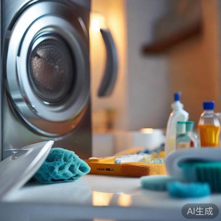 “自动洗衣机清洁必备”