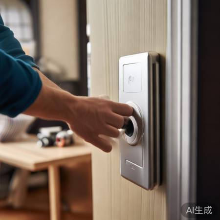 指纹锁误拍处理技巧