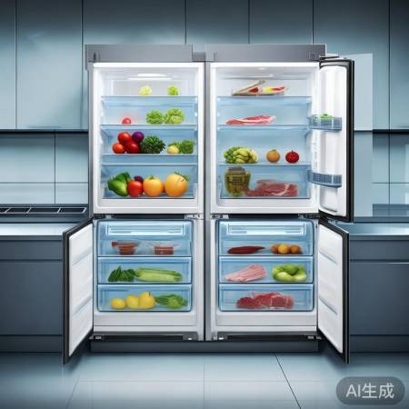 蔬菜水果3-7度，肉类海鲜0-