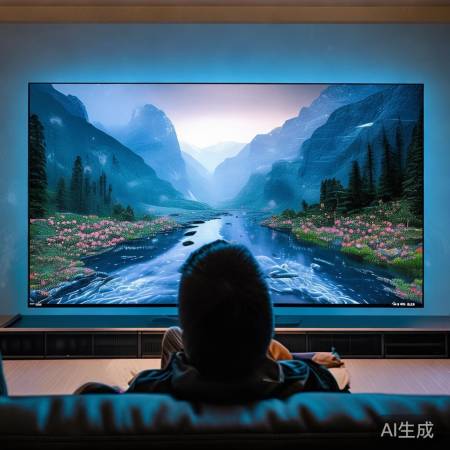 “JVC 4K电视，画质音效出