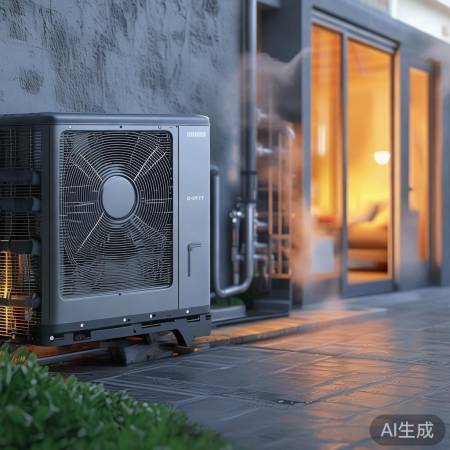 空气能机组供暖，智能温控