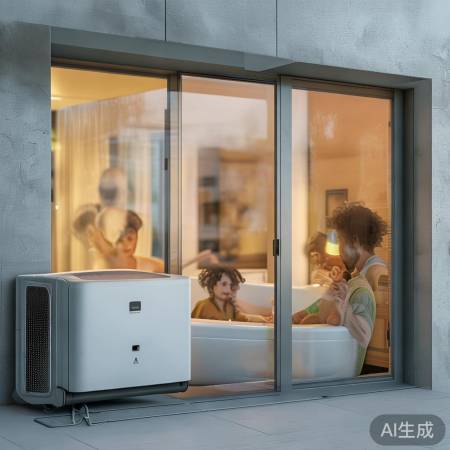 科技发展，空气能热水器普及
