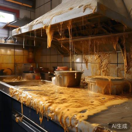 油烟机藏污垢