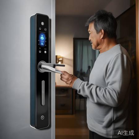 智能指纹锁远程录像教程