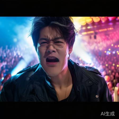 张杰演唱会,真诚努力