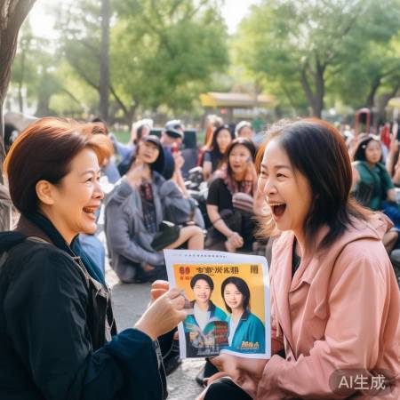 小区大妈热议未播剧《何不同舟渡