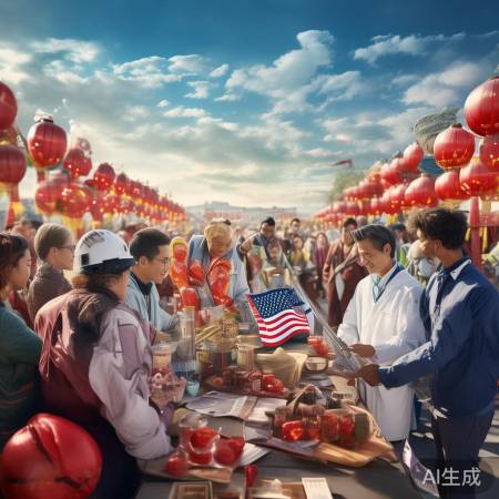 中美交流与合作剪影