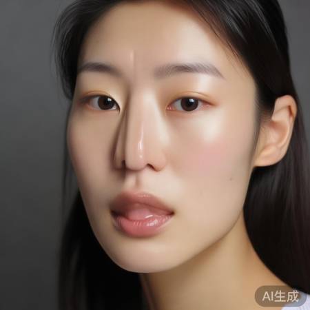 高挺流畅，亚洲罕见鼻