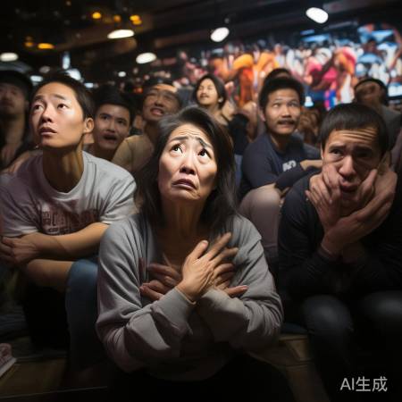 为亚运会决赛紧张加油