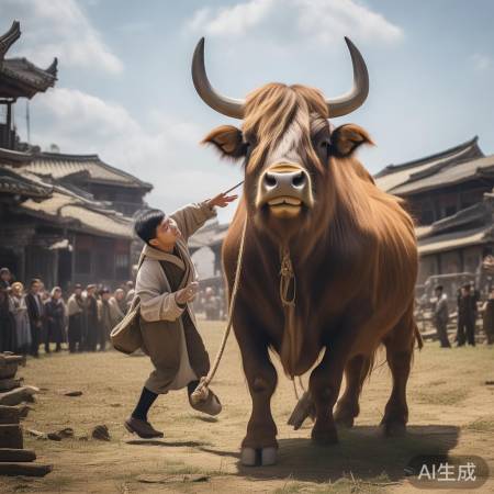 古代牛牵婚俗礼仪