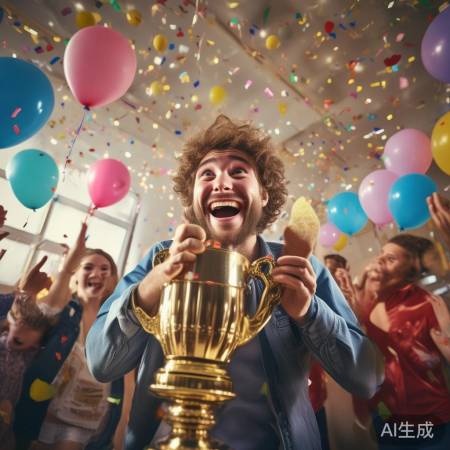 果断参与，中奖了！