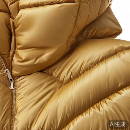 优质绒毛羽绒服，时尚版型