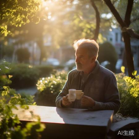 清茶中的宁静梦想